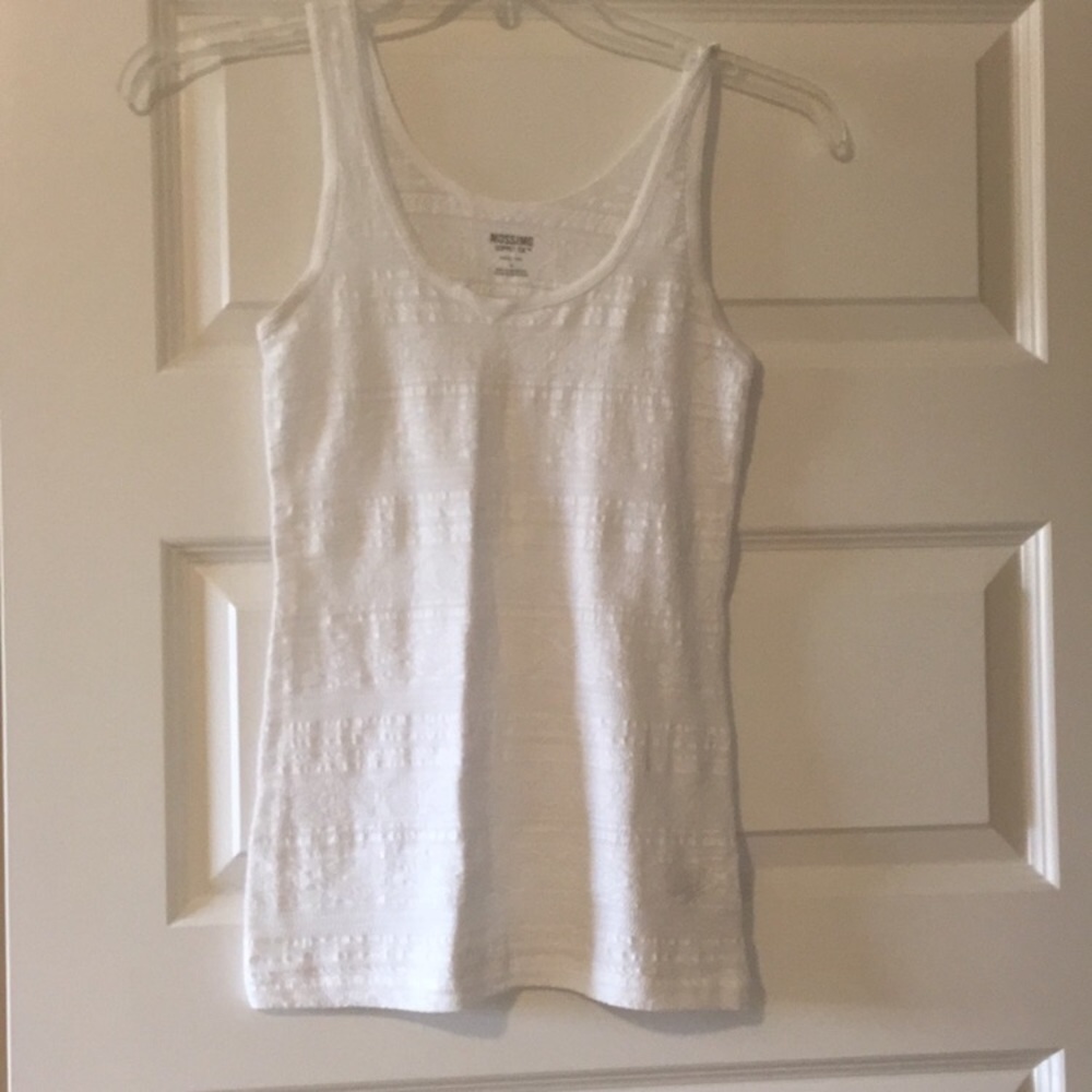 White Small Mossimo tank